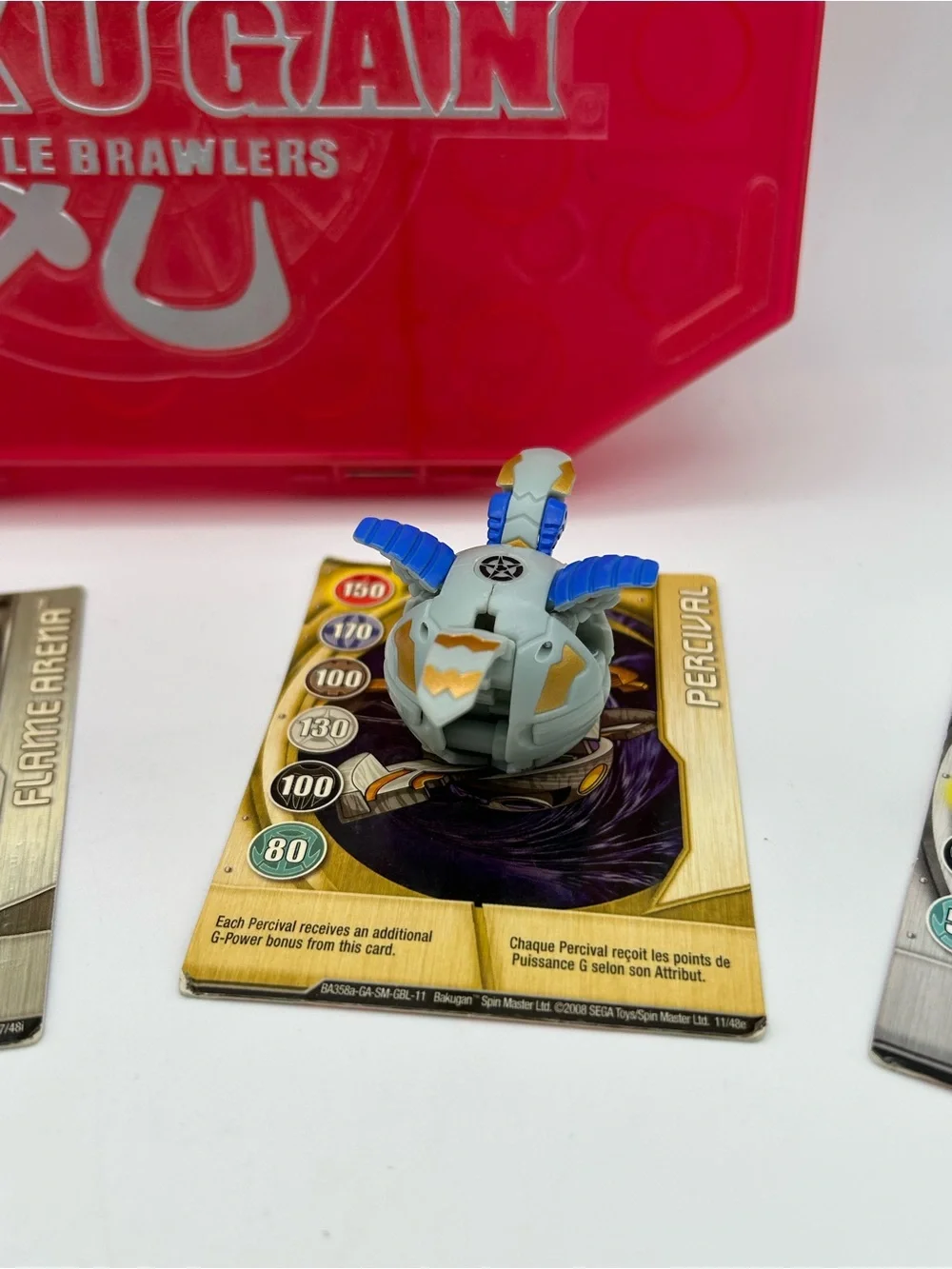 Bakugan Multicolor Battle Brawlers Action Figure Mixed Lot With Case